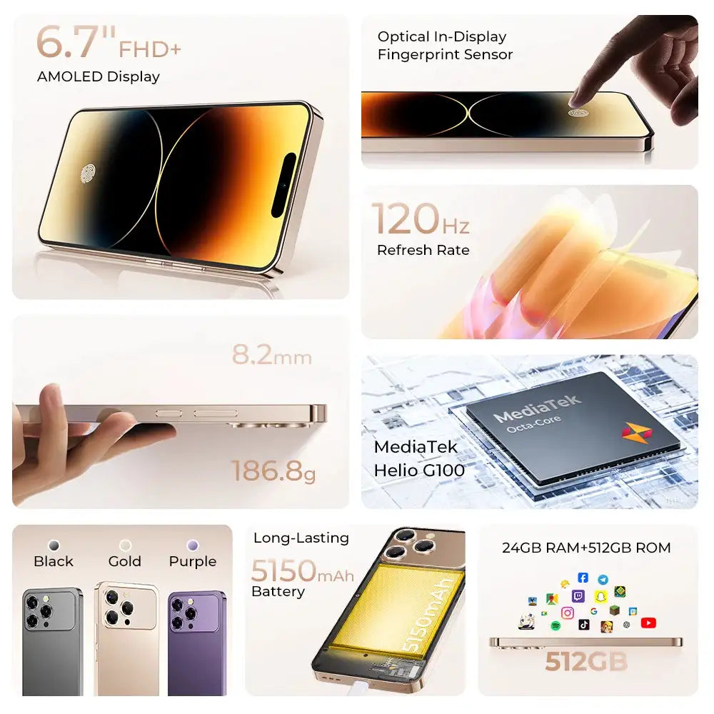Oukitel Pro AMOLED Phone — product view 2