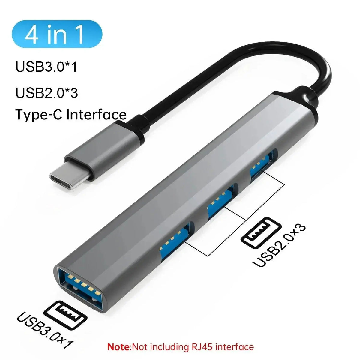 Seamless USB-C Hub for MacBook Pro Users — product view