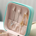 Portable Mini Jewelry Storage Box Travel Organizer Case