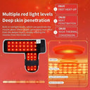 Red Light Ankle and Dorsum Heating Sleeve with Vibration Massage Function Relieves Foot Joint Pain and Fatigue Massage