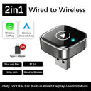 Wireless CarPlay Adapter - Android Auto Dongle