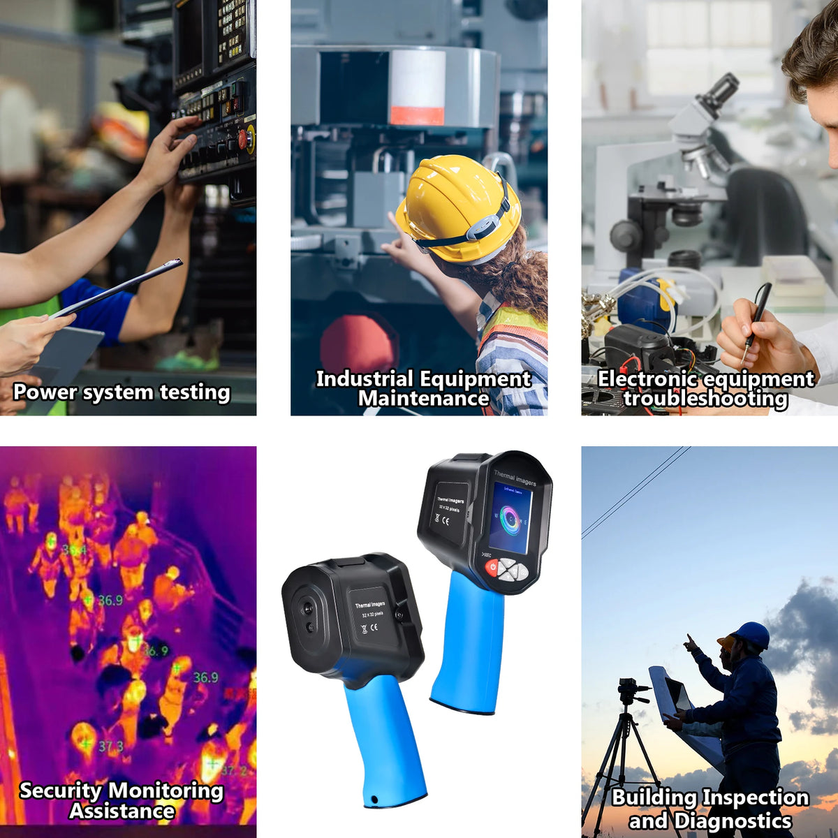 Pixels Infrared Thermal Imaging Camera, Megapixel Visible Image Temperature — product view 5