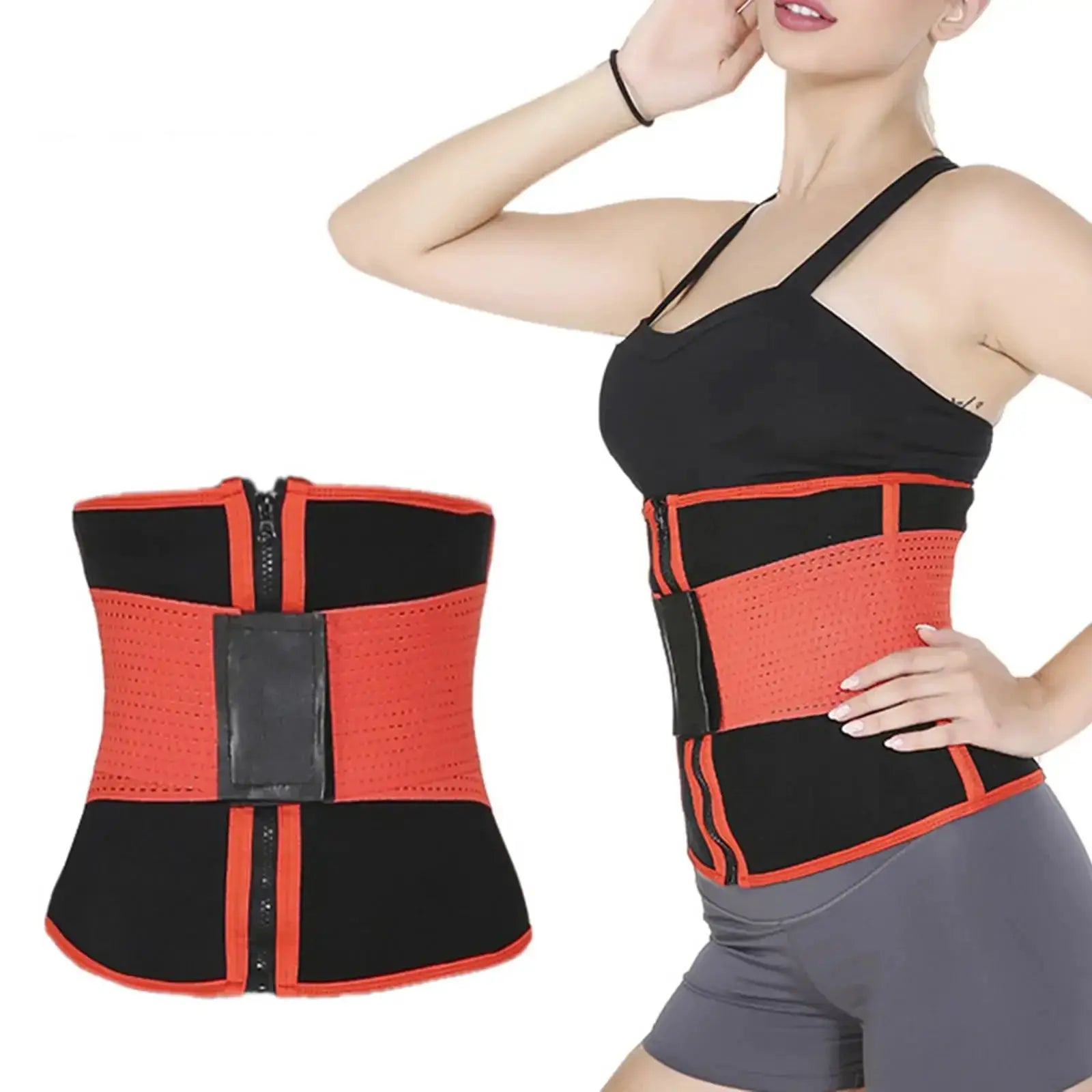 Slimming Waist Trimmer Belt Body Shaper For Workouts