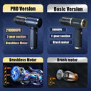 CENRR 210000Pa Wireless Car Vacuum Cleaner Wet Dry HEPA High Suction For Cars