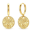 Mula Sterling Silver Golden Earrings