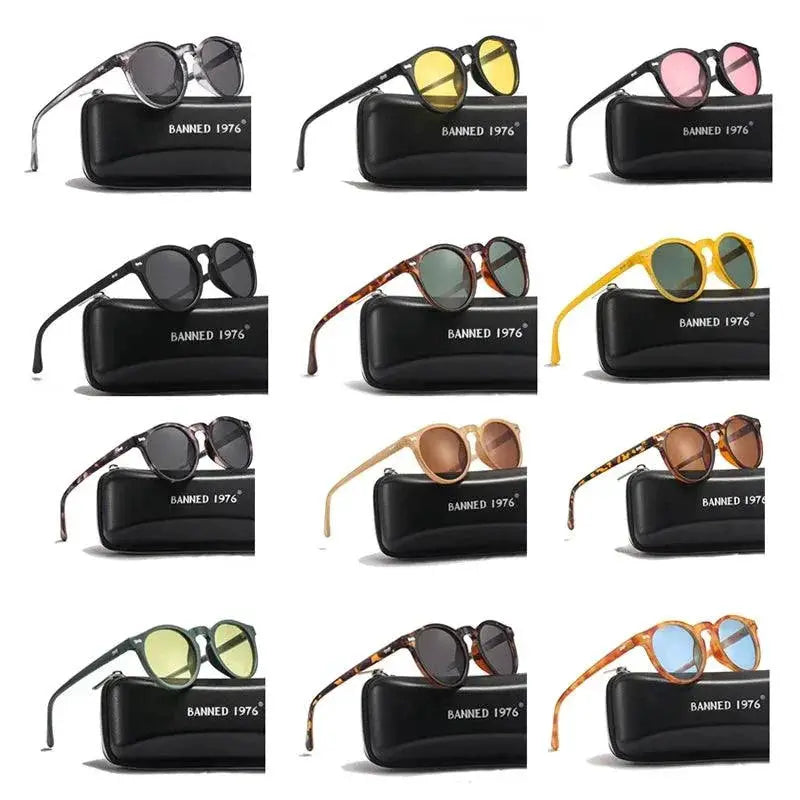 Luxury Vintage Polarized Sunglasses for Women UV Protection