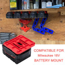 Universal 18V Battery Holder for Makita Milwaukee Storage