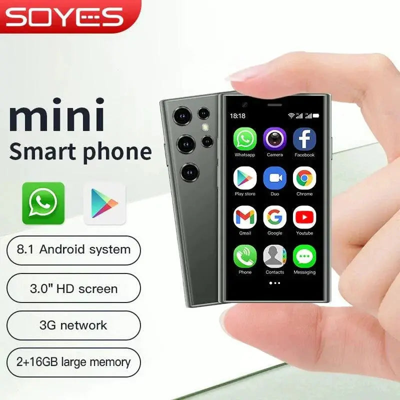 SOYES S23 Mini Smartphone 3.0 Inch Display 16GB Storage