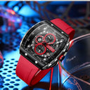 Mens Curren Casual Chronograph Quartz Watch Blue Strap