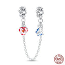 Real Sterling Silver Stars Moon