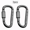 Outdoor Tactical Keychain Clip for Climbing and Camping