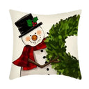 Cozy Linen Pillow Cover for Winter Decor