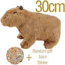 Capybara Plush Toy: Realistic Anime Fluffy Stuffed Animal