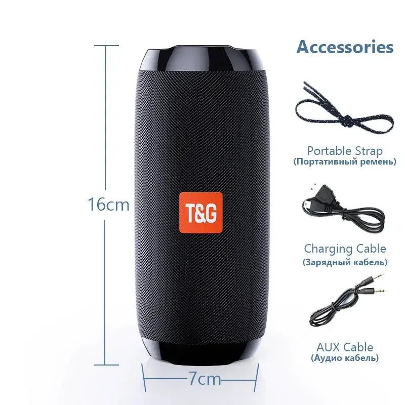 TG117 Portable Bluetooth Speaker Outdoor Wireless Woofer