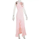 Flattering Backless Midi Dress for Women