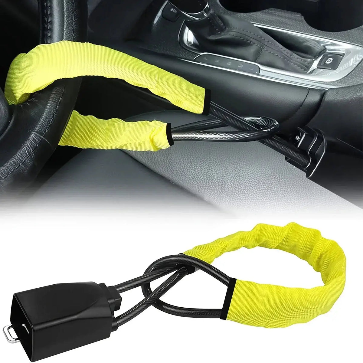Secure Car Steering Wheel Lock for Theft — product view 14