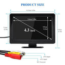 Car Rear View Monitor for Safe Parking