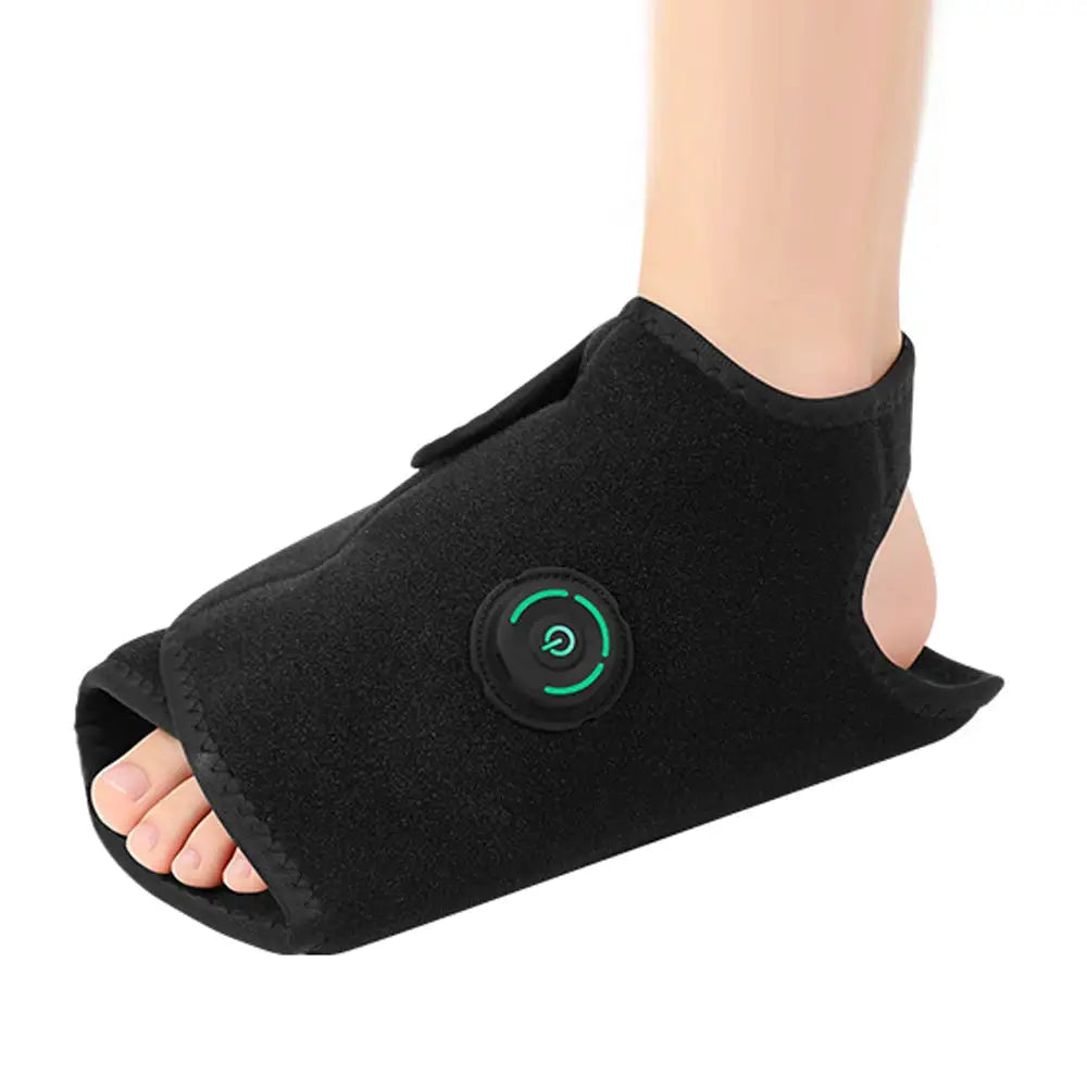 Airbag Foot Massager 3-levels Air Compression Inflatable Wrap Brace Kneading Acupoint Cordless Massage Belt Pad Ankle Relaxation
