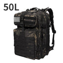 Durable 50L/30L Tactical Camo Backpack for Camping Gear
