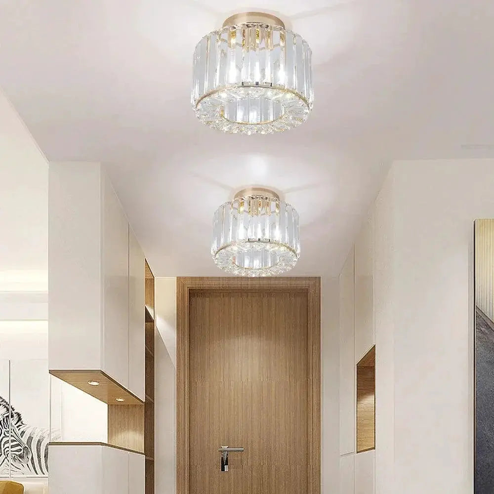 Glass LED Pendant Light Ceiling Lamp Adjustable Fixture
