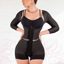 Postpartum Lace Body Shaper with Tummy Control & Nursing Ease