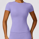 NCLAGEN Women Running Tee - Breathable Nylon Top