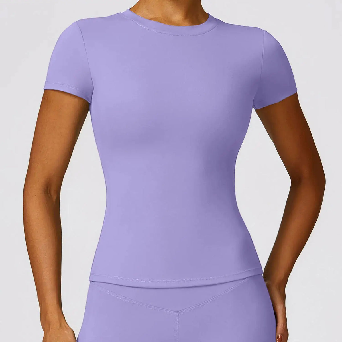 NCLAGEN Women Running Tee - Breathable Nylon Top — product view 11