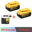 20V 8Ah Liion Replacement Battery Pack DCB205DCB201DCB203