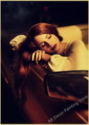 Lana Del Rey Retro Kraft Paper Music Album Poster Vintage Decor