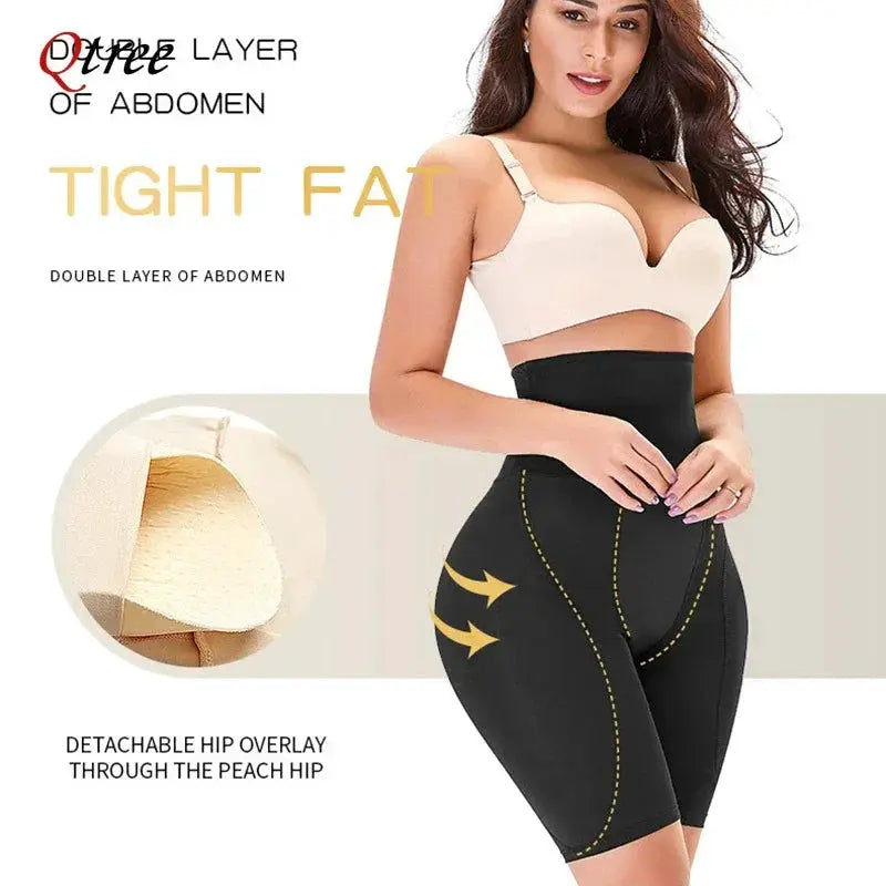 High Waist Butt Lifter Shapewear Shorts For Tummy Control