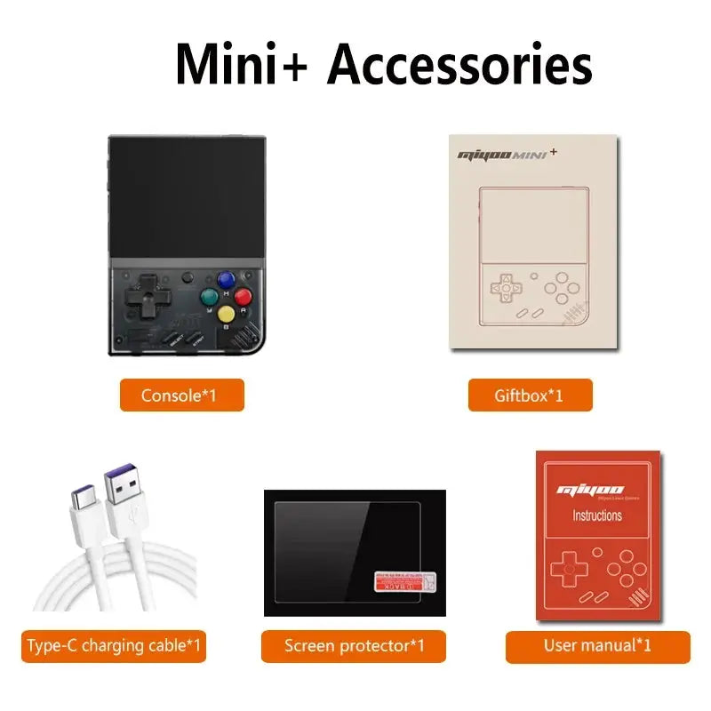 Miyoo Mini Plus Portable Retro Handheld Console 3.5 Inch IPS