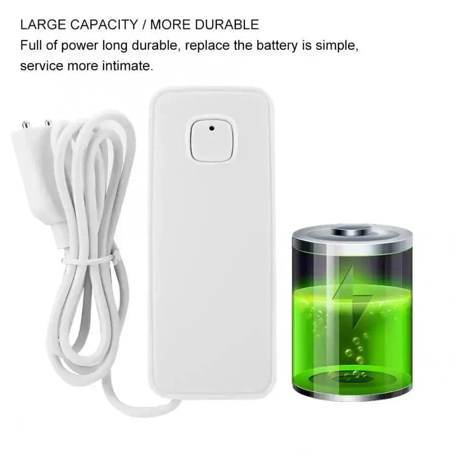 Smart Water Overflow Sensor WiFi Leak Detector Alarm System