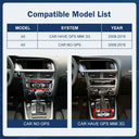 8.9 Inch and 12.3 Inch Audi A5 Car Multimedia Screen 2008-2016 Wireless CarPlay
