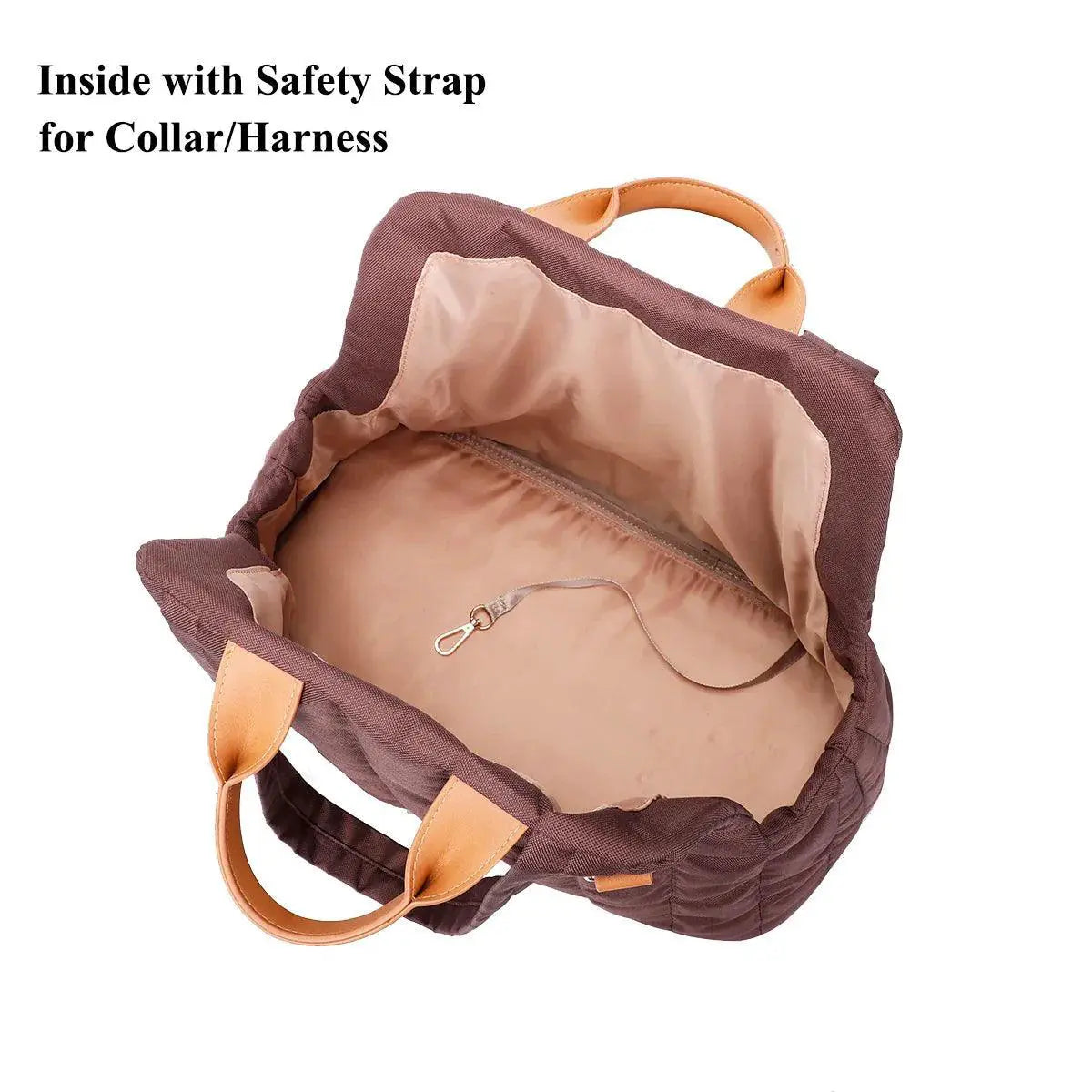 LuxPaws Luxury Quilted Pet Carrier Purse Small Dogs Cats