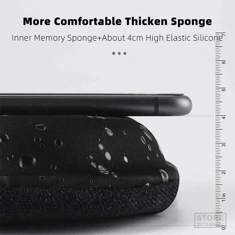 Comfort Gel Bicycle Seat Cover Memory Foam Bike Accessory