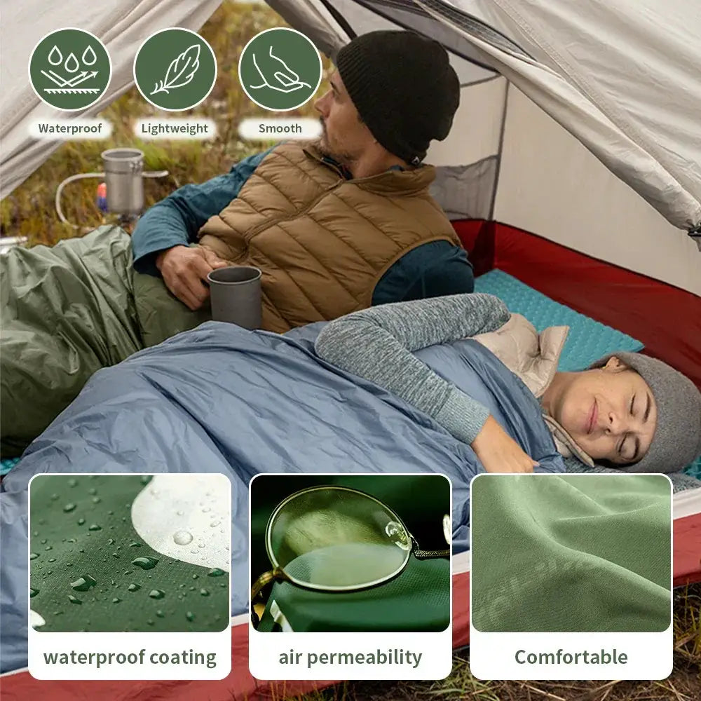 LW180 Ultralight Cotton Sleeping Bag for Camping Adventures