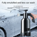 2L Hand Pump Foam Sprayer With 3 Nozzles For Car Wash