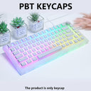 PBT Pudding Keycaps Set for Custom RGB Backlit Keyboards