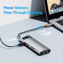 Baseus USB C Hub with HDMI and Ethernet for MacBook Air