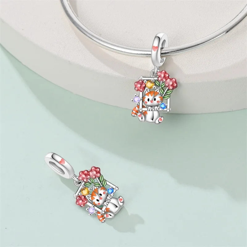 Sterling Silver Cute Little Bear