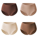 4Pcs High Waist Women Panties Body Shaper Underwear
