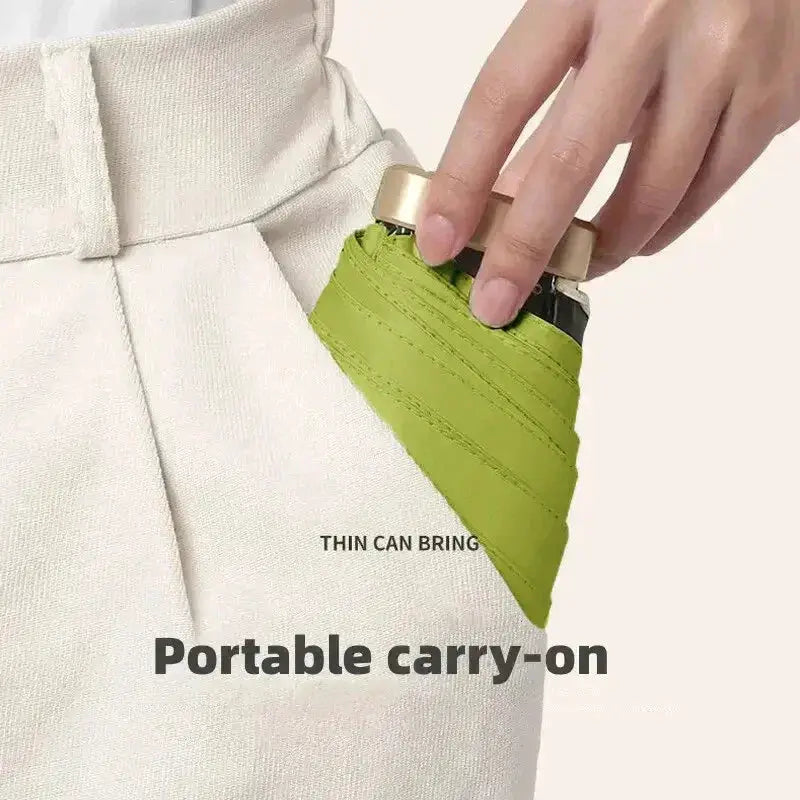 Mini Folding Sun Umbrella Pocket Rain Umbrella 55 Off - OurLum.com
