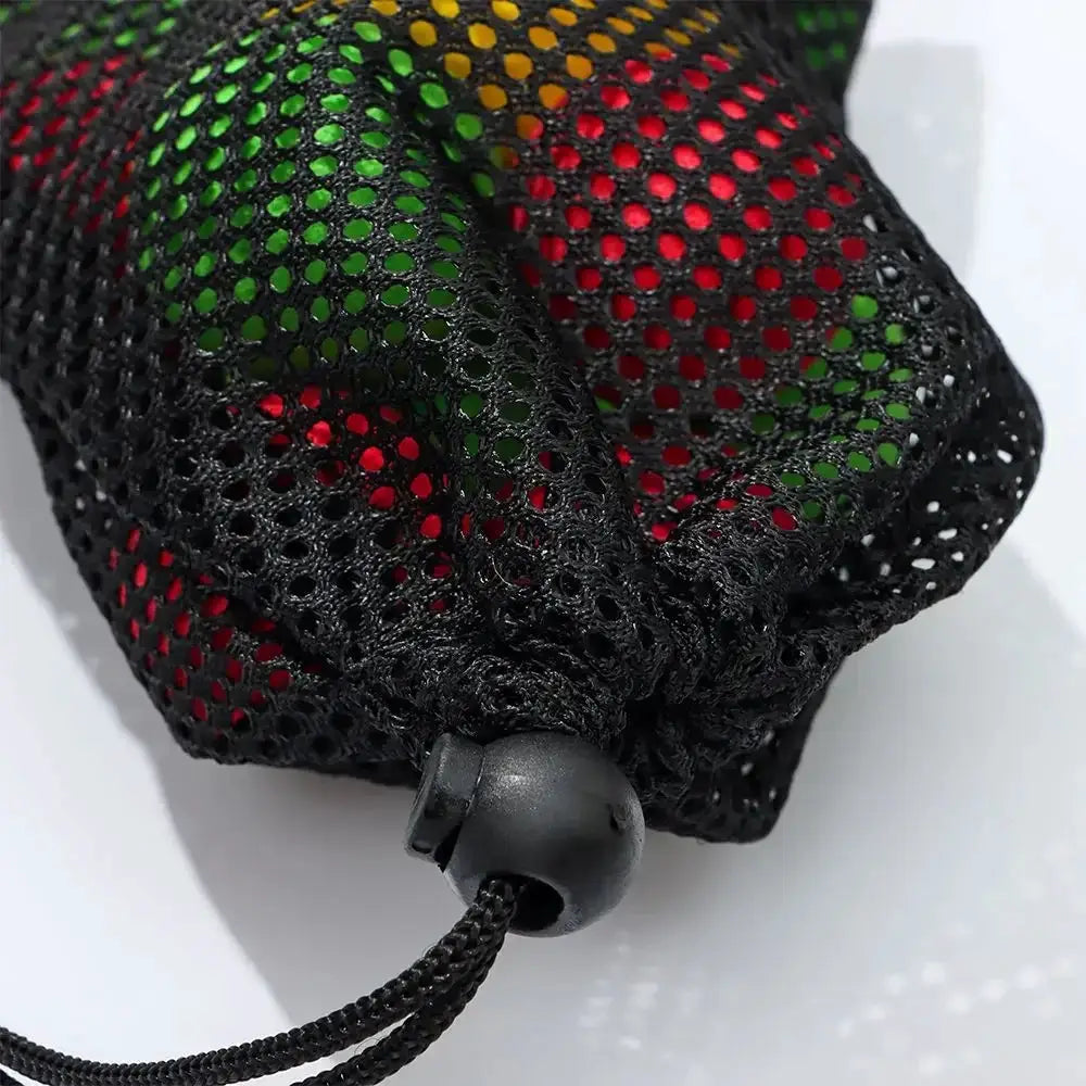 Durable Nylon Mesh Drawstring Laundry Storage Pouch Bag