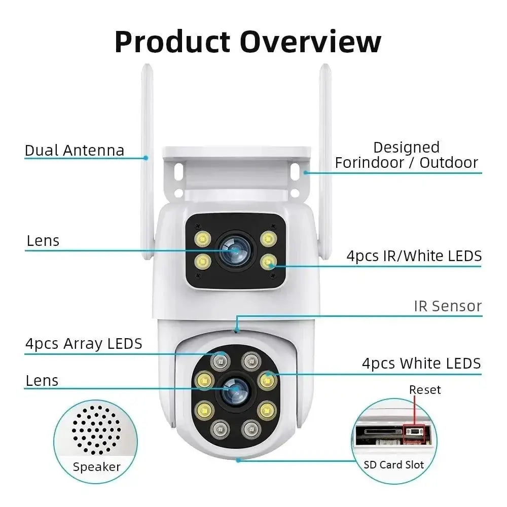 Smart Outdoor Security Camera for Home – Tuya — product view 12