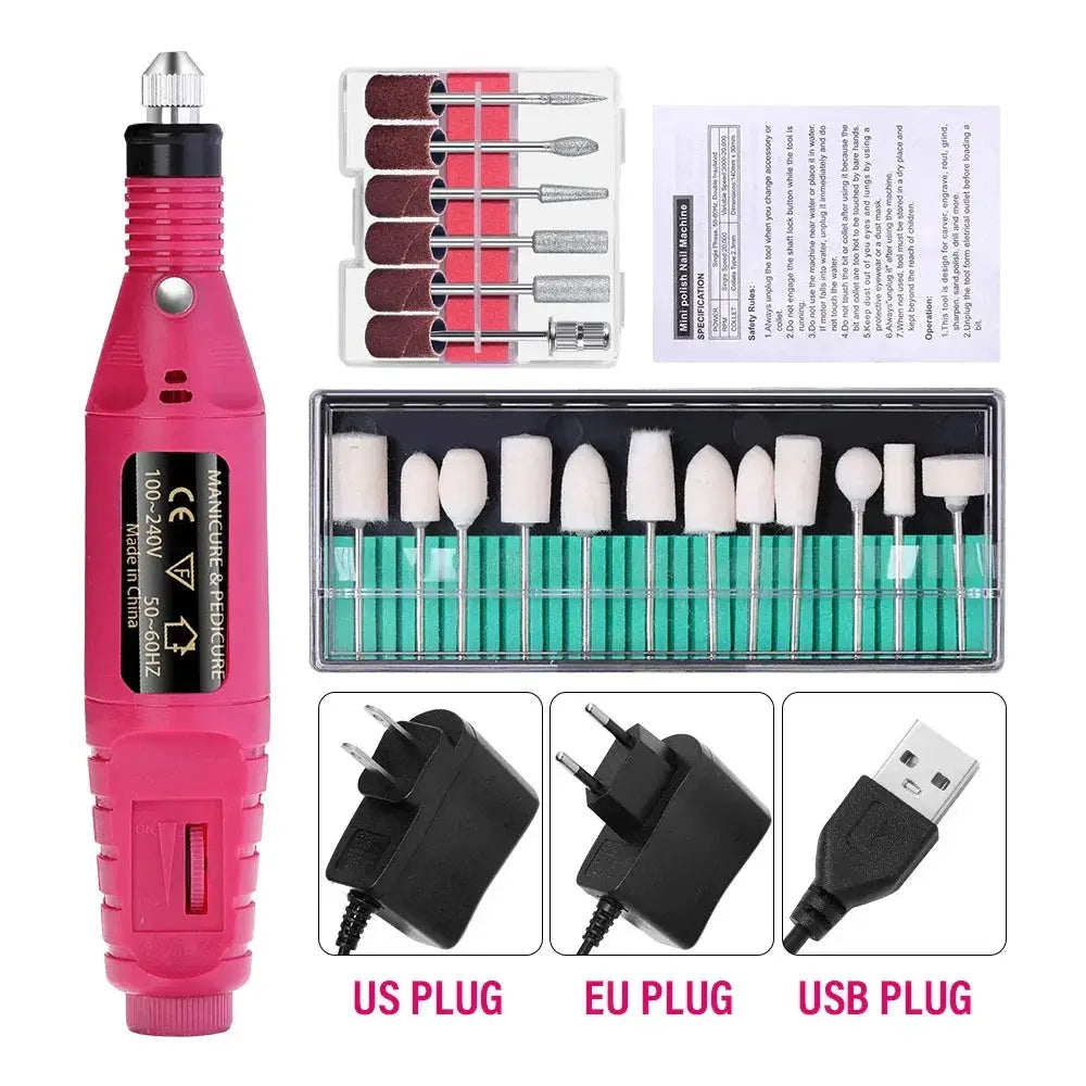 Home Manicure Nail Drill With Precision — product view 8