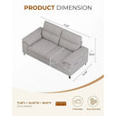 Deep Living Room Sofa