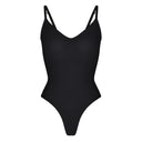 Seamless Thong Bodysuit for Women Slimming Shapewear