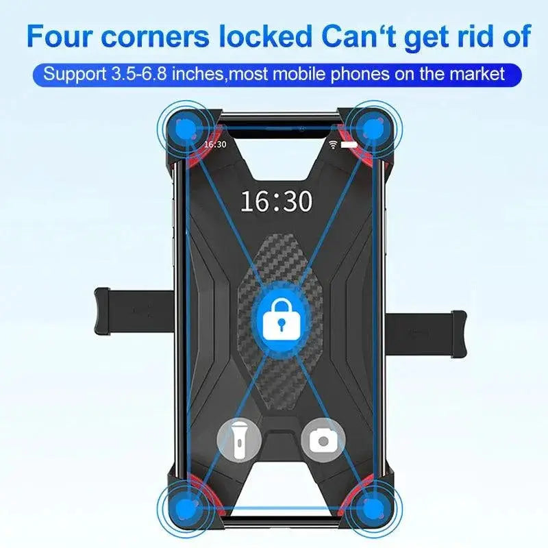 Bicycle Smartphone Holder For Hands Free Navigation