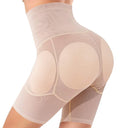 High Waist Padded Butt Lifter Shorts Tummy Control Shapewear