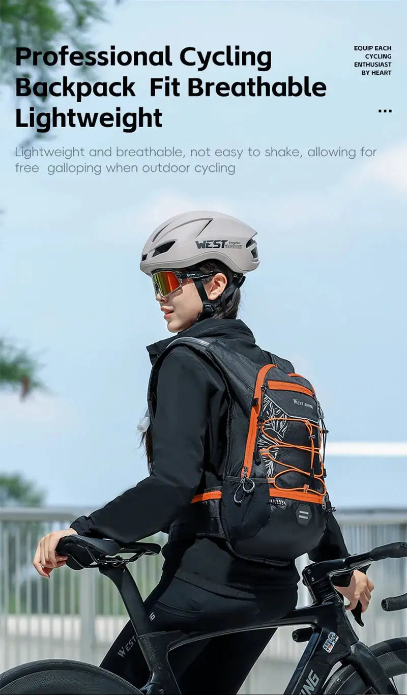 West Biking Hydration Backpack For Sports And Outdoors — product view 16